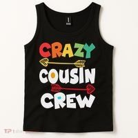 Crazy Cousin Crew Funny Matching Family Ns Tank Top thumb 2