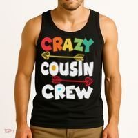 Crazy Cousin Crew Funny Matching Family Ns Tank Top thumb 3