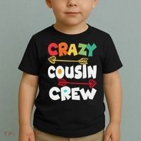 Crazy Cousin Crew Funny Matching Family Ns Toddler T-Shirt thumb 2
