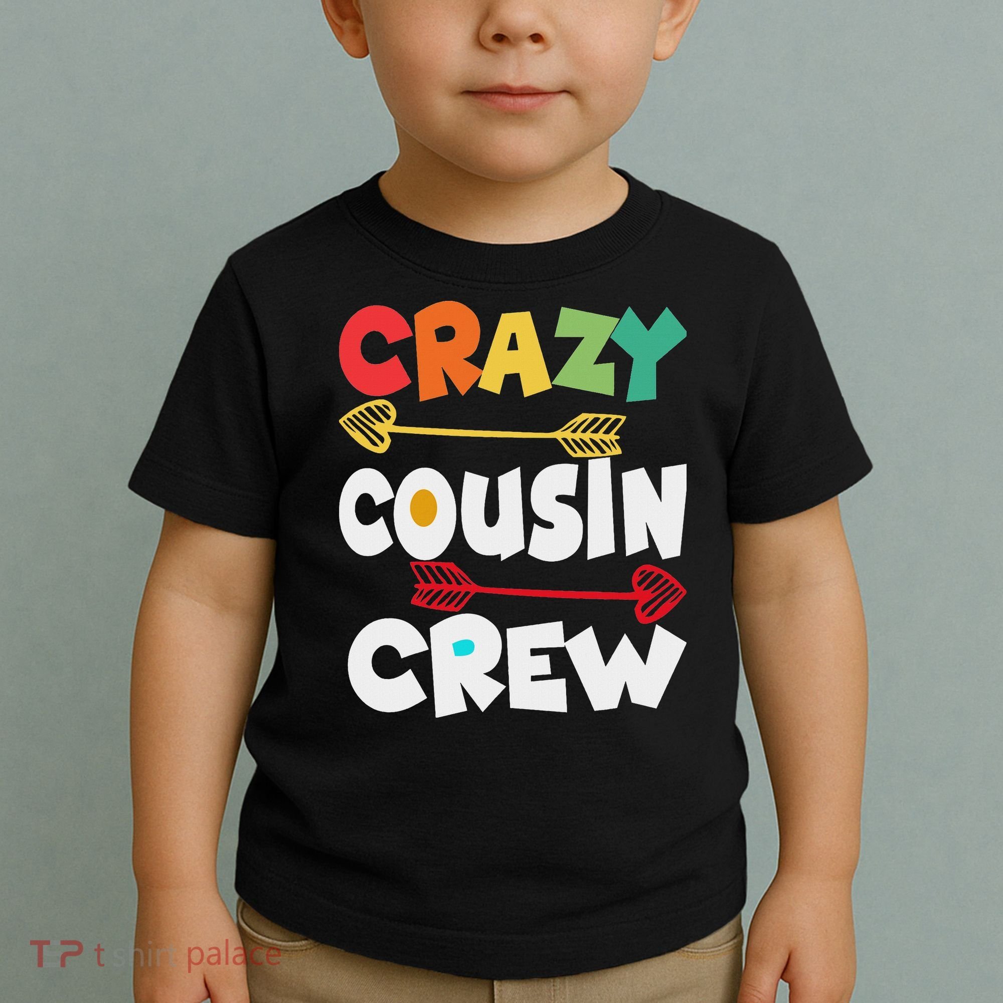 Crazy Cousin Crew Funny Matching Family Ns Toddler T-Shirt