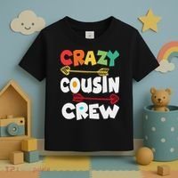 Crazy Cousin Crew Funny Matching Family Ns Toddler T-Shirt thumb 3