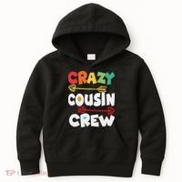 Crazy Cousin Crew Funny Matching Family Ns Kids Hoodie thumb 0