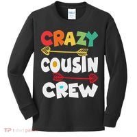 Crazy Cousin Crew Funny Matching Family Ns Kids Long Sleeve Shirt thumb 0