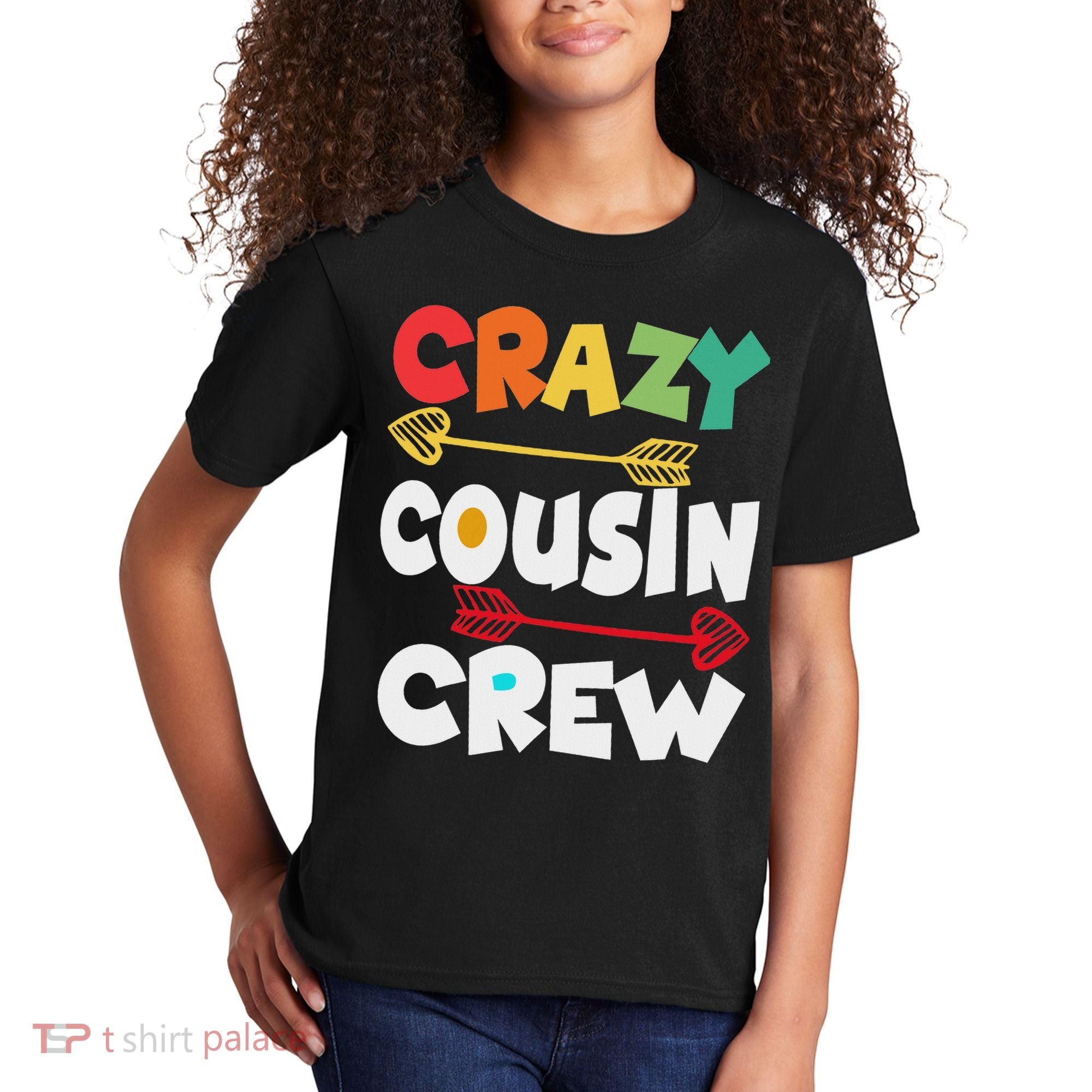 Crazy Cousin Crew Funny Matching Family Ns Kids T-Shirt