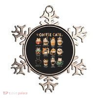 Coffee Cats Cute Cat Inspired Funny Ornament thumb 0