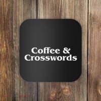 Coffee & Crosswords  Crossword Lover  Crossword  For Coaster thumb 0