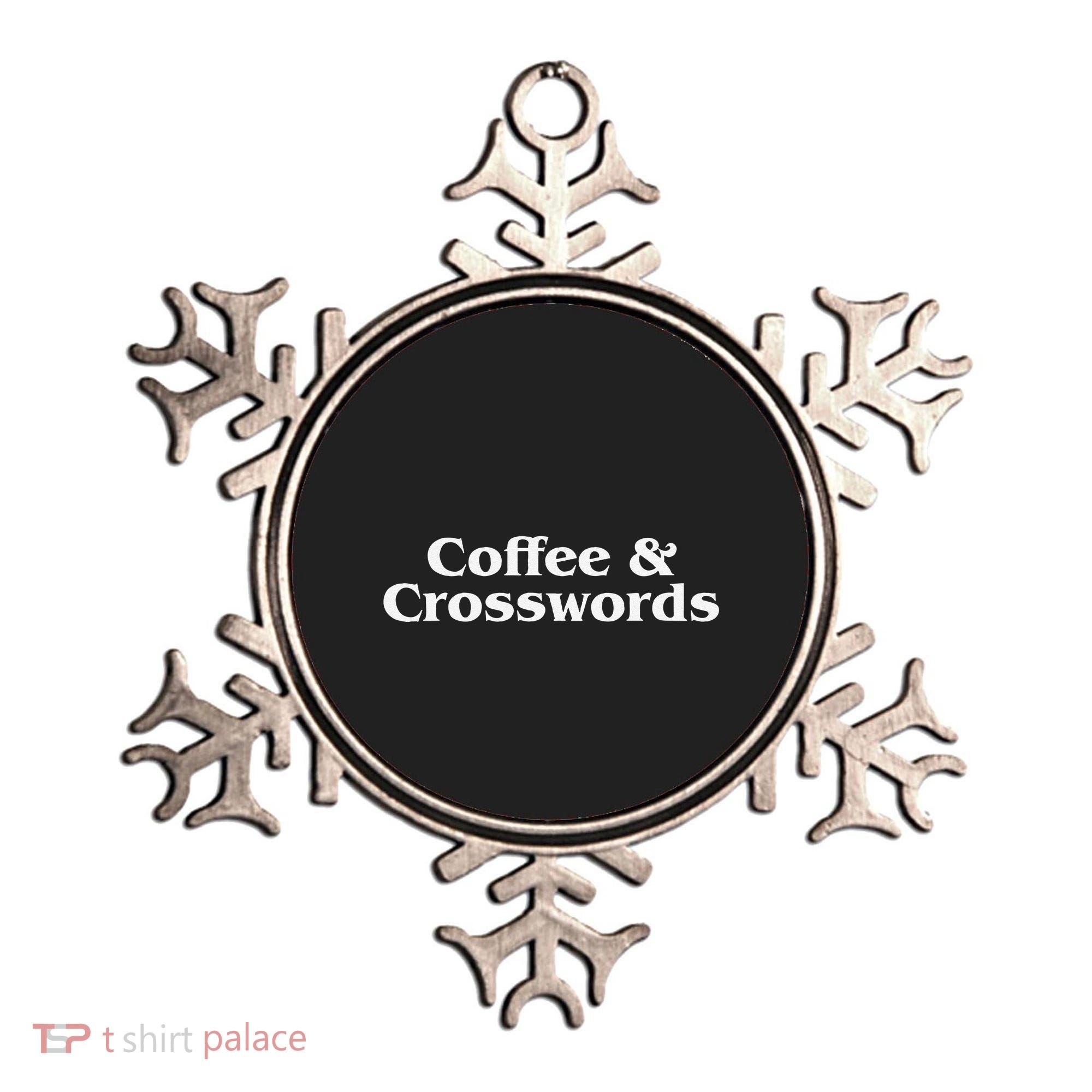 Coffee & Crosswords  Crossword Lover  Crossword  For Ornament
