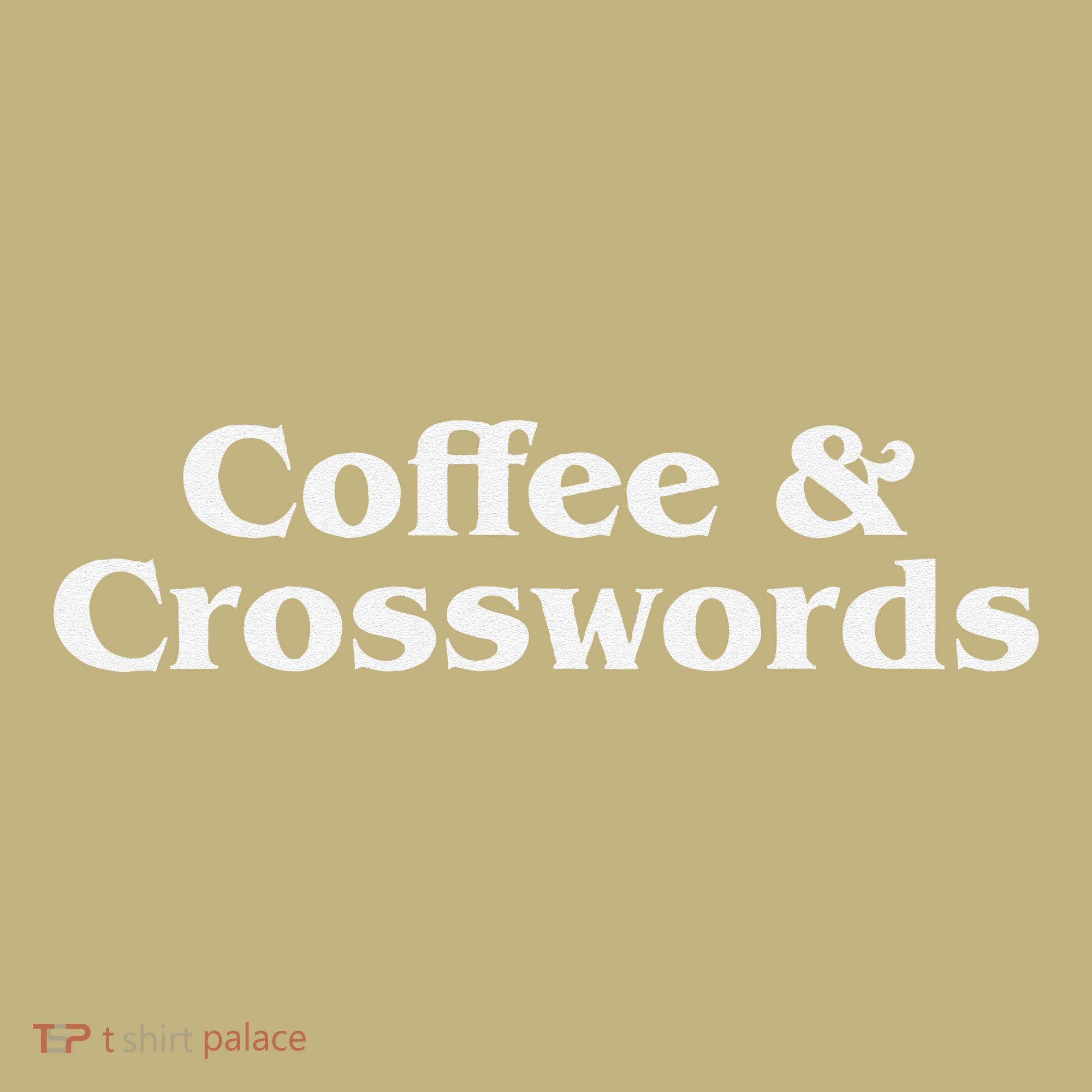 Coffee & Crosswords  Crossword Lover  Crossword  For Hoodie