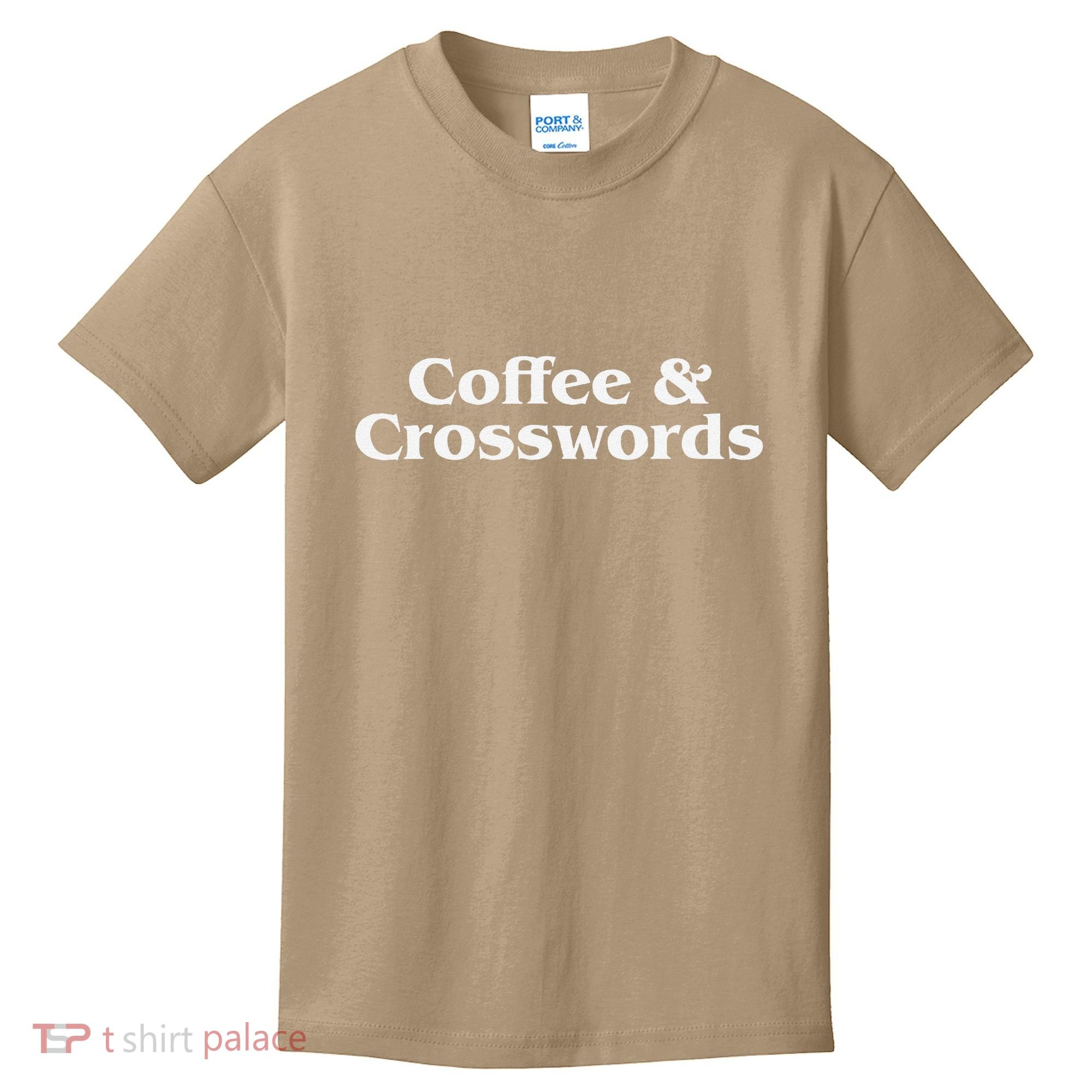 Coffee & Crosswords  Crossword Lover  Crossword  For Kids T-Shirt