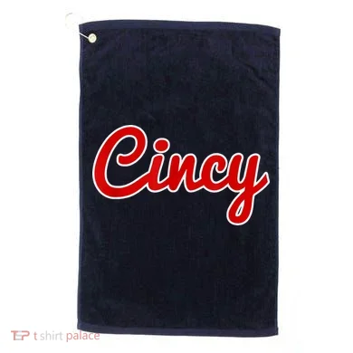 Cincy Cincinnati Golf Towel