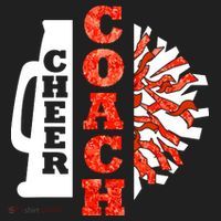 Cheer Coach Cheerleader Megaphone Pom Pom Women's Sweatshirt thumb 2