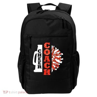 Cheer Coach Cheerleader Megaphone Pom Pom Backpack