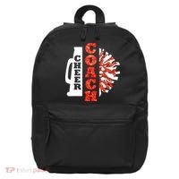 Cheer Coach Cheerleader Megaphone Pom Pom 16 in Basic Backpack thumb 0