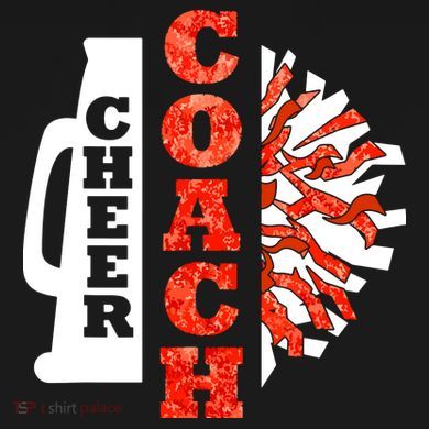 Cheer Coach Cheerleader Megaphone Pom Pom Toddler Hoodie