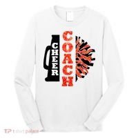 Cheer Coach Cheerleader Megaphone Pom Pom Long Sleeve Shirt thumb 0