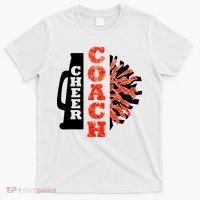 Cheer Coach Cheerleader Megaphone Pom Pom T-Shirt thumb 0