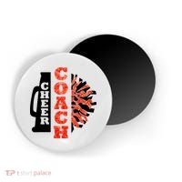 Cheer Coach Cheerleader Megaphone Pom Pom Magnet thumb 0