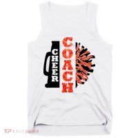 Cheer Coach Cheerleader Megaphone Pom Pom Tank Top thumb 0