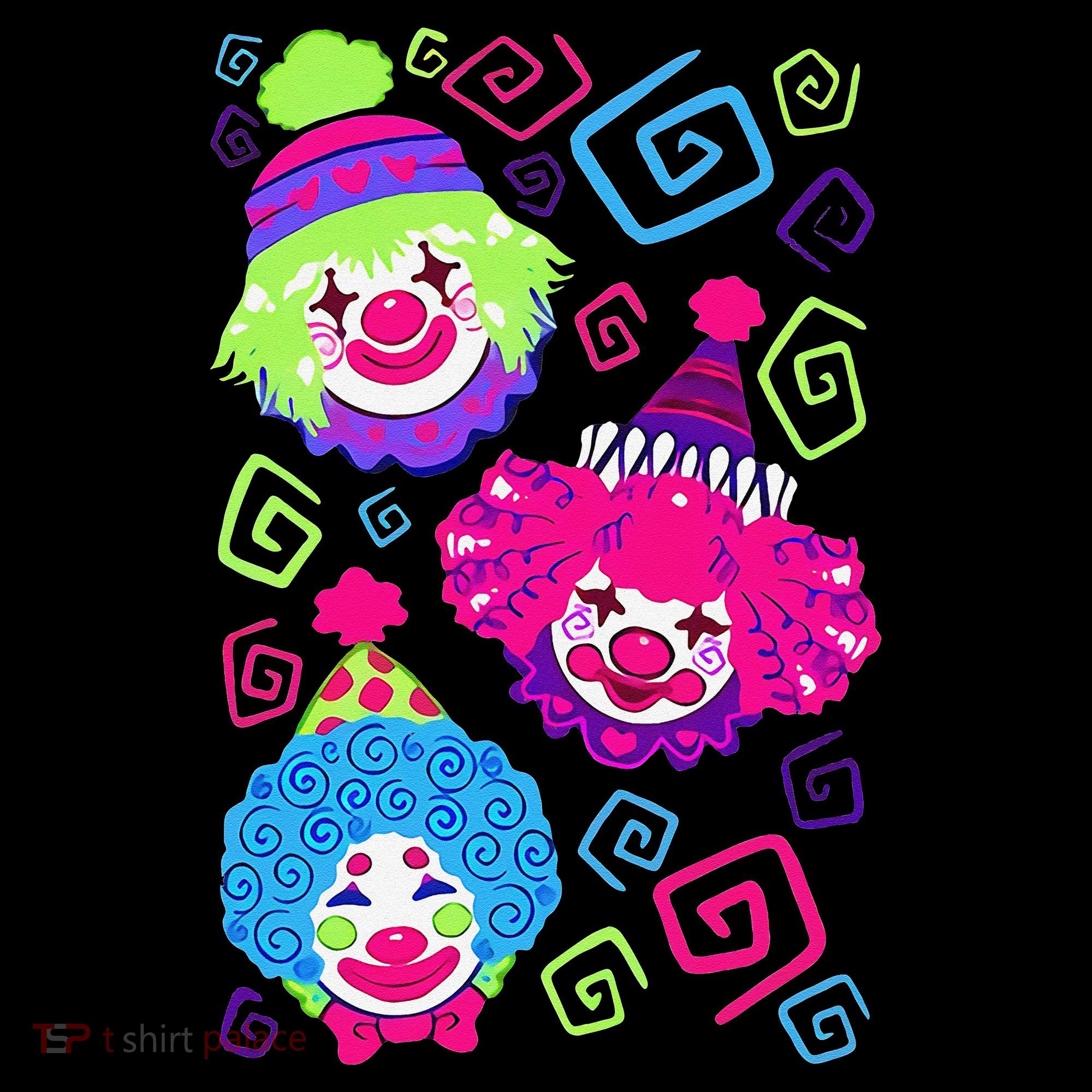 Clown Circus Carnival Costume Birthday Theme Party Women's Hoodie