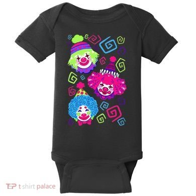 Clown Circus Carnival Costume Birthday Theme Party Baby Bodysuit