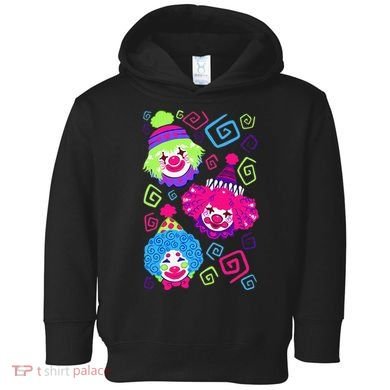 Clown Circus Carnival Costume Birthday Theme Party Toddler Hoodie