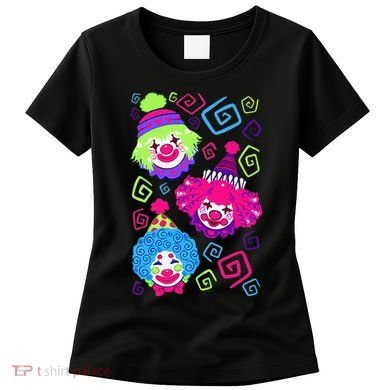 Clown Circus Carnival Costume Birthday Theme Party Women's T-Shirt