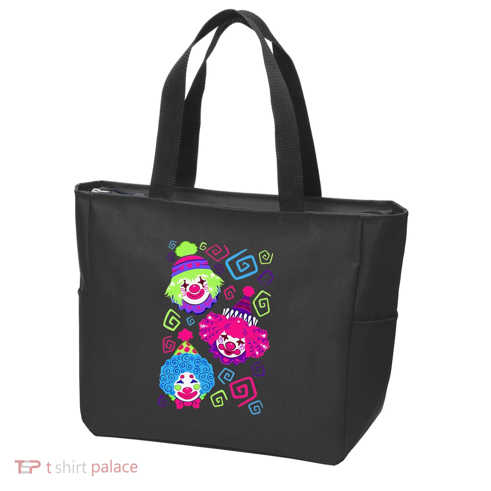 Clown Circus Carnival Costume Birthday Theme Party Tote Bag