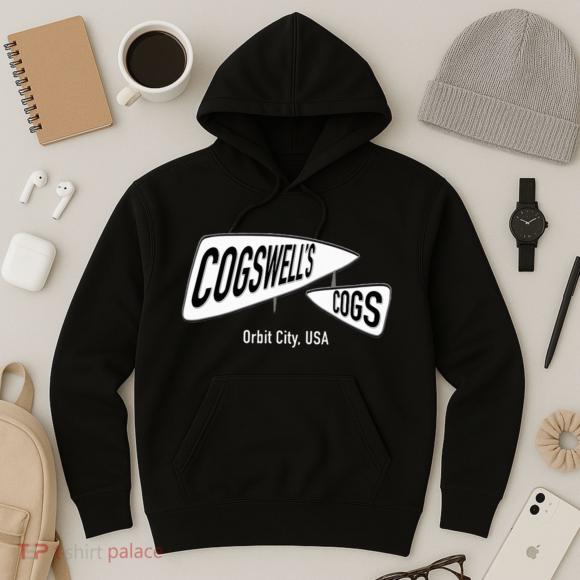 CogswellS Cogs Classic Cartoon Hoodie