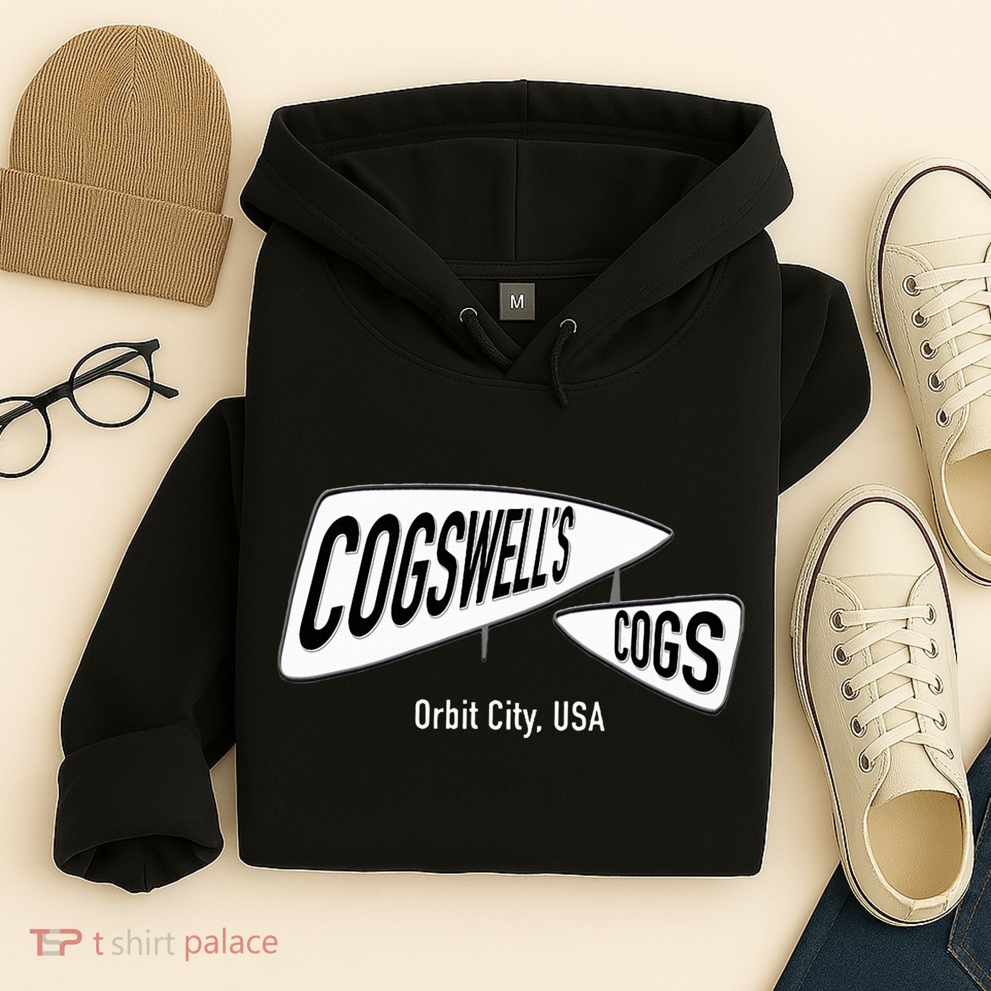 CogswellS Cogs Classic Cartoon Hoodie