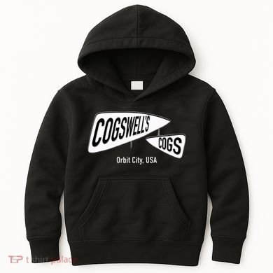 CogswellS Cogs Classic Cartoon Kids Hoodie