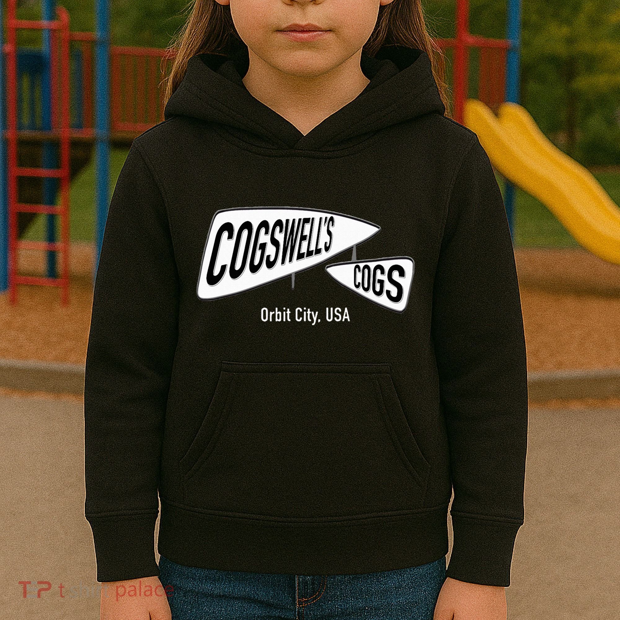 CogswellS Cogs Classic Cartoon Kids Hoodie