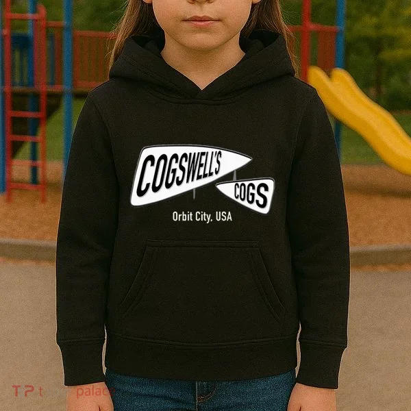 CogswellS Cogs Classic Cartoon Kids Hoodie