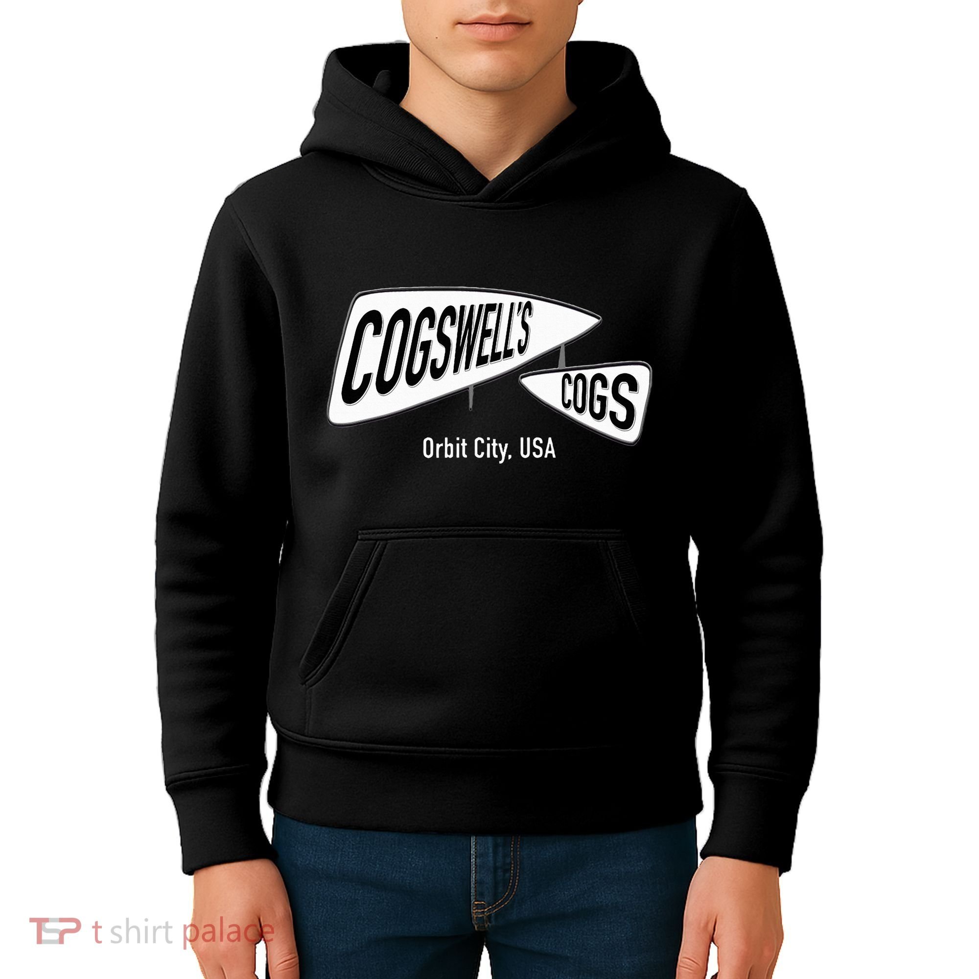 CogswellS Cogs Classic Cartoon Kids Hoodie
