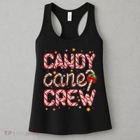 Cute Christmas Candy Cane Crew Matching Shirts Women's Tank Top thumb 3