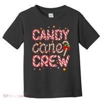Cute Christmas Candy Cane Crew Matching Shirts Toddler T-Shirt thumb 0