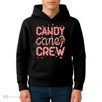 Cute Christmas Candy Cane Crew Matching Shirts Kids Hoodie thumb 4