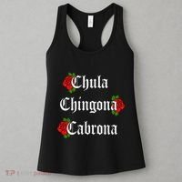 Chula Chingona Cabrona Mecican Women's Tank Top thumb 3