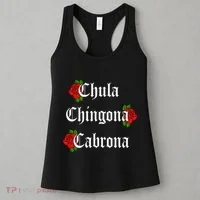 Chula Chingona Cabrona Mecican Women's Tank Top thumb 3