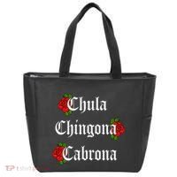 Chula Chingona Cabrona Mecican Tote Bag thumb 0