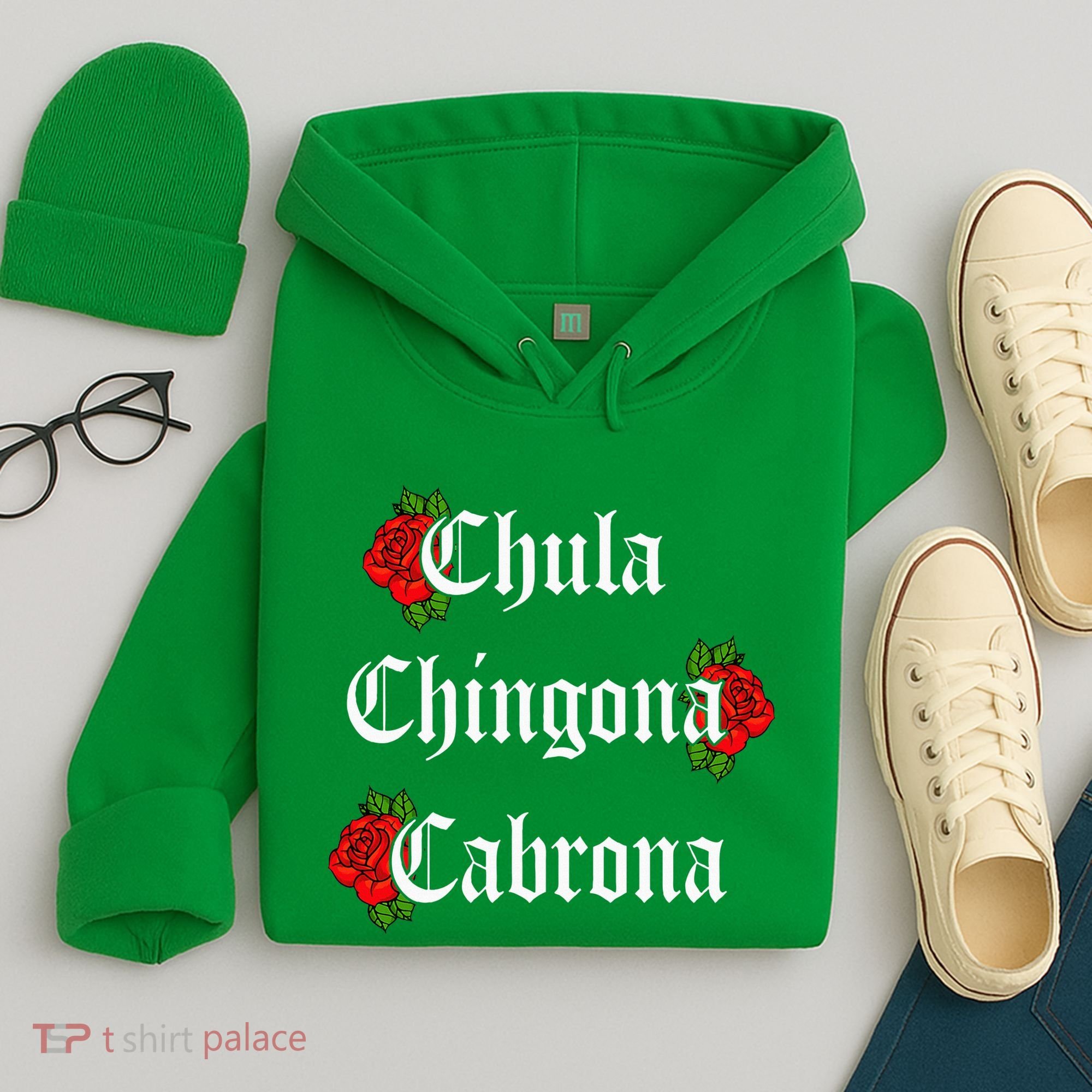 Chula Chingona Cabrona Mecican Hoodie