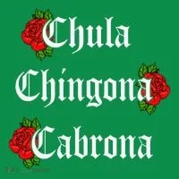 Chula Chingona Cabrona Mecican Women's Long Sleeve Shirt thumb 2