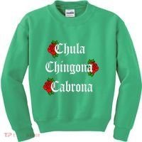 Chula Chingona Cabrona Mecican Kids Sweatshirt thumb 0