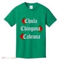 Chula Chingona Cabrona Mecican Kids T-Shirt thumb 0