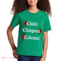 Chula Chingona Cabrona Mecican Kids T-Shirt thumb 2