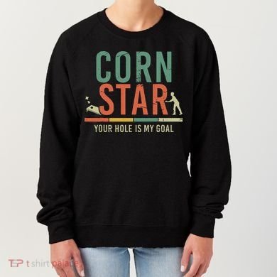 Cool Cornhole Corn Hole Bag Toss Tournament Women's Sweatshirt