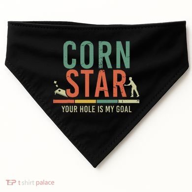 Cool Cornhole Corn Hole Bag Toss Tournament USA-Made Doggie Bandana