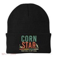 Cool Cornhole Corn Hole Bag Toss Tournament Beanie thumb 0