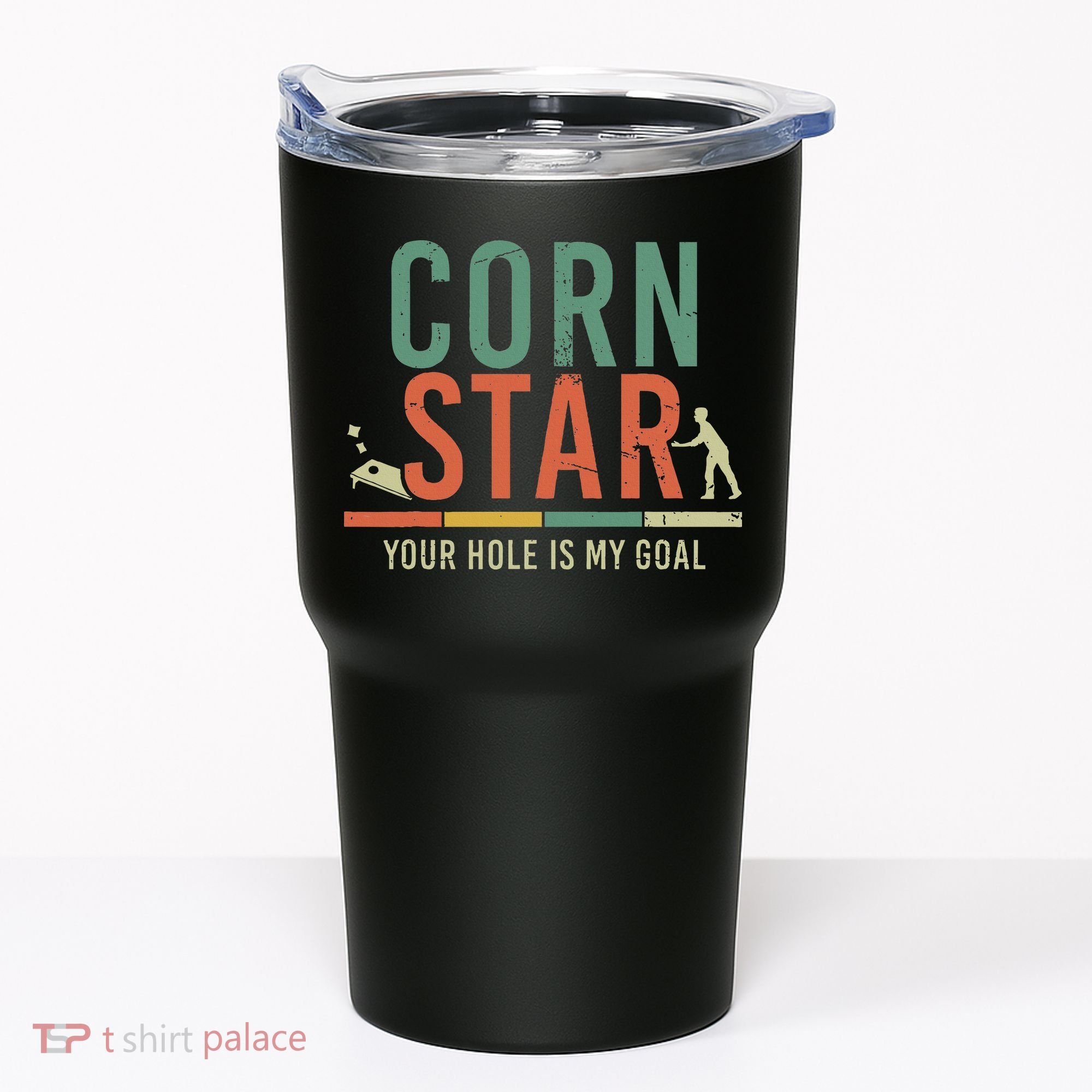 Cool Cornhole Corn Hole Bag Toss Tournament Tumbler