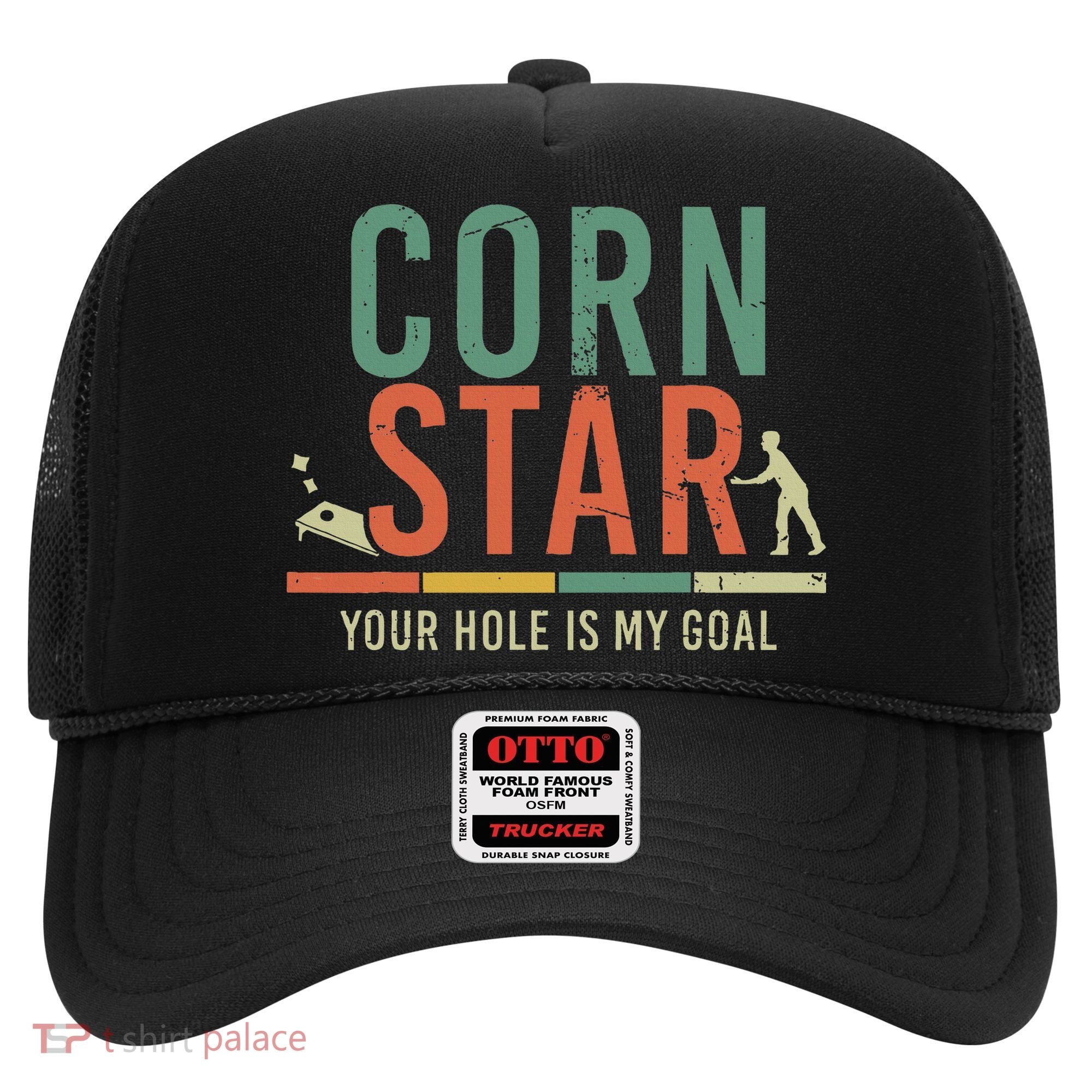 Cool Cornhole Corn Hole Bag Toss Tournament Hat