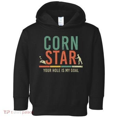 Cool Cornhole Corn Hole Bag Toss Tournament Toddler Hoodie